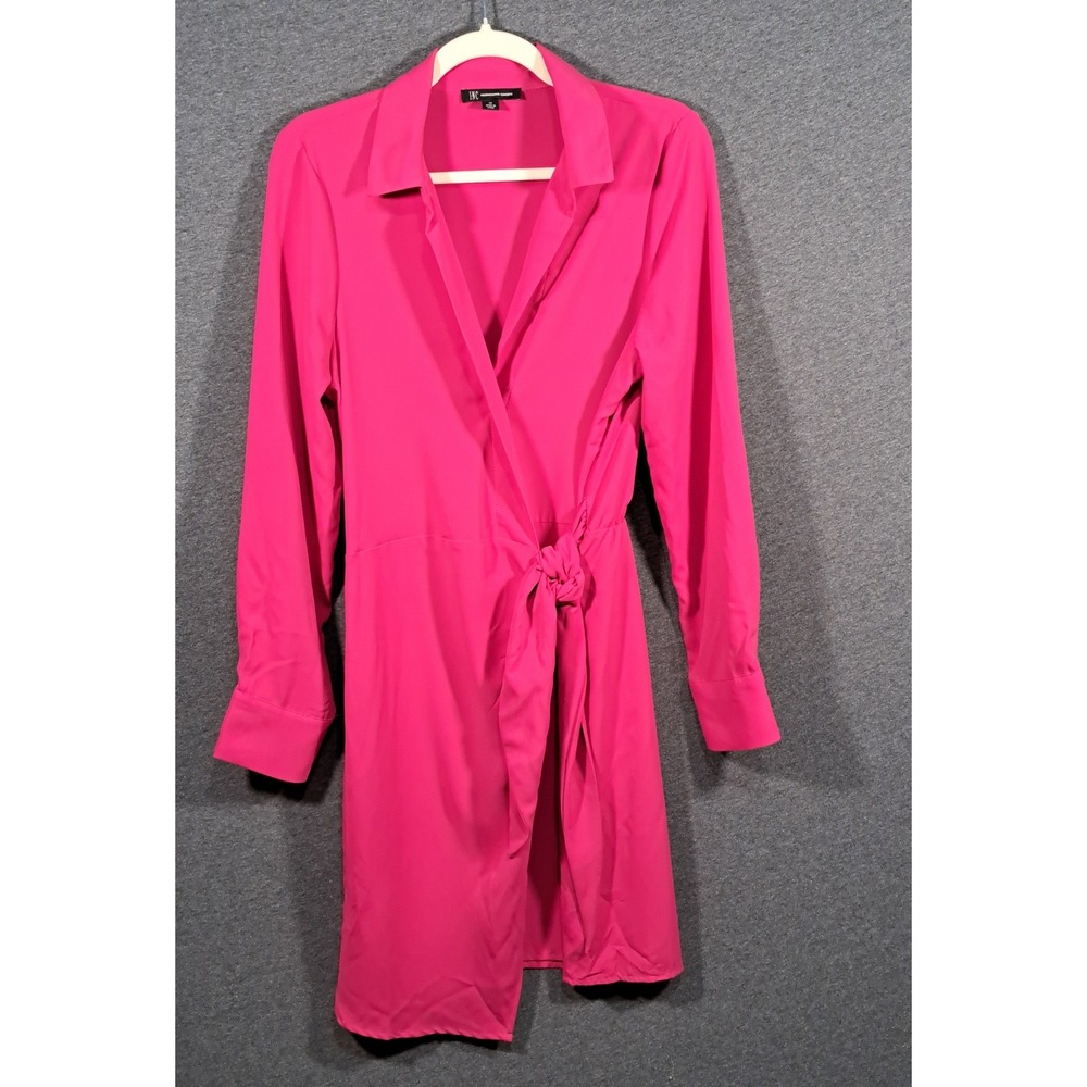 hot pink wrap dress long sleeve INC International Concepts | Dresses | Inc International Concepts Tie Mini Size M LowStock:43701977677875